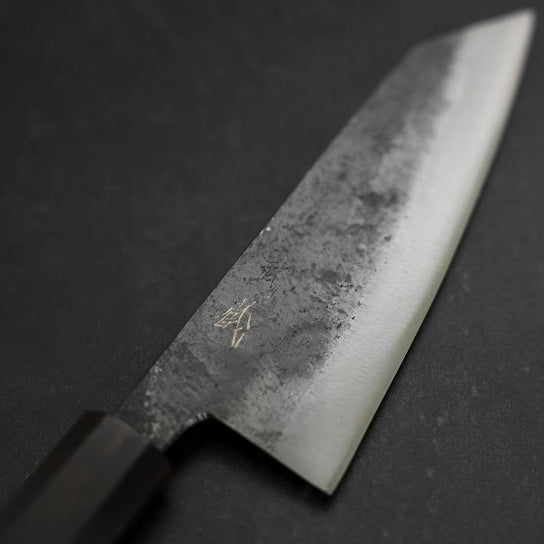 Kobunka Blue Steel #2 Kurouchi Mango de Ébano 120mm