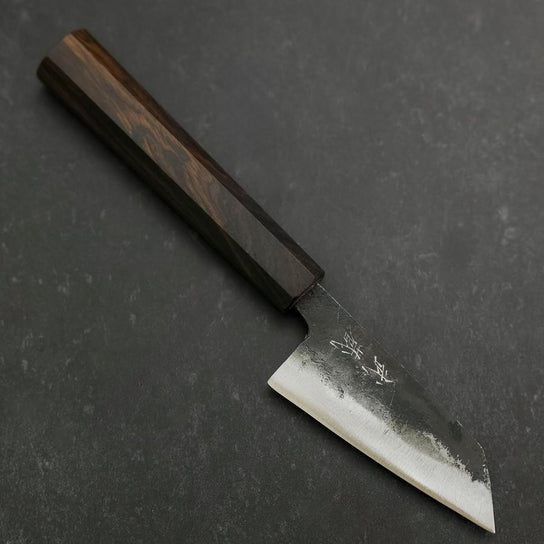 Kobunka Blue Steel #2 Kurouchi Mango de Ébano 80mm