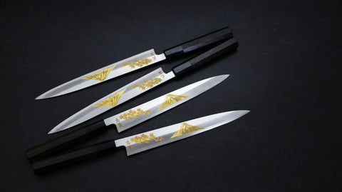 Cuchillos Chokin: Hojas Musashi Grabadas a Mano