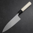 Aideba White Steel #2 Kasumi Buffalo Magnolia Handle 165mm-[Musashi]-[Japanese-Kitchen-Knives]