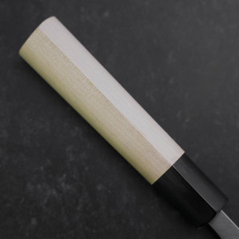 Aideba White Steel #2 Kasumi Buffalo Magnolia Handle 165mm-[Musashi]-[Japanese-Kitchen-Knives]