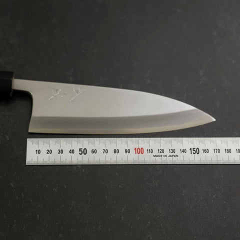 Aideba White Steel #2 Kasumi Buffalo Magnolia Handle 165mm-[Musashi]-[Japanese-Kitchen-Knives]