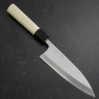 Aideba White Steel #2 Kasumi Buffalo Magnolia Handle 165mm-[Musashi]-[Japanese-Kitchen-Knives]