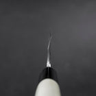 Aideba White Steel #2 Kasumi Buffalo Magnolia Handle 180mm-[Musashi]-[Japanese-Kitchen-Knives]