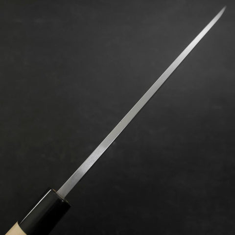 Aideba White Steel #2 Kasumi Buffalo Magnolia Handle 210mm-[Musashi]-[Japanese-Kitchen-Knives]