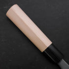 Aideba White Steel #2 Kasumi Buffalo Magnolia Handle 210mm-[Musashi]-[Japanese-Kitchen-Knives]