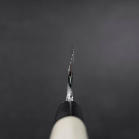 Aideba White Steel #2 Kasumi Buffalo Magnolia Handle 225mm-[Musashi]-[Japanese-Kitchen-Knives]