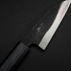 Ajikiri Blue Steel #2 Kurouchi Blue Urushi Handle 105mm-[Musashi]-[Japanese-Kitchen-Knives]