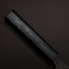 Ajikiri Blue Steel #2 Kurouchi Blue Urushi Handle 105mm-[Musashi]-[Japanese-Kitchen-Knives]