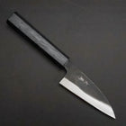 Ajikiri Blue Steel #2 Kurouchi Blue Urushi Handle 105mm-[Musashi]-[Japanese-Kitchen-Knives]