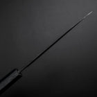 Ajikiri Blue Steel #2 Kurouchi Dark Blue Urushi Handle 145mm-[Musashi]-[Japanese-Kitchen-Knives]