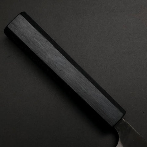 Ajikiri Blue Steel #2 Kurouchi Dark Blue Urushi Handle 145mm-[Musashi]-[Japanese-Kitchen-Knives]