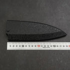 Black-Ishime Saya Sheath for Deba with Pin, 150mm-[Musashi]-[Japanese-Kitchen-Knives]