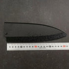 Black-Ishime Saya Sheath for Deba with Pin 180mm-[Musashi]-[Japanese-Kitchen-Knives]