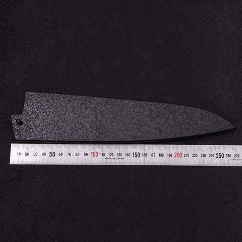 Black-Ishime Saya Sheath for Gyuto with Pin, 210mm (8.3”)