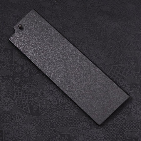 Black-Ishime Saya Sheath for Nakiri Knife with Pin, 165~180mm (7”)