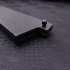 Black-Ishime Saya Sheath for Sujihiki with Pin, 270mm (10.6”)-[Musashi]-[Japanese-Kitchen-Knives]