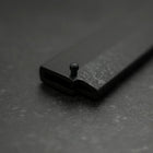 Black-Ishime Saya Sheath for Yanagiba with Pin 300mm (11.8”)-[Musashi]-[Japanese-Kitchen-Knives]