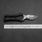 Black Musashi Pruning Shears / Garden Scissors B Type Forged Handmade 200mm (7.9”)-[Musashi]-[Japanese-Kitchen-Knives]