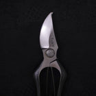 Black Musashi Pruning Shears / Garden Scissors Left-hand Forged Handmade 200mm-[Musashi]-[Japanese-Kitchen-Knives]