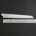 Bread knife VG-10 Tsuchime Ebony Handle 210mm-[Musashi]-[Japanese-Kitchen-Knives]
