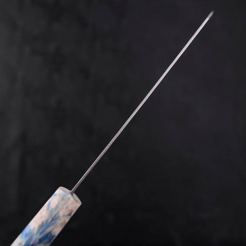 Bunka AUS-10 Nashiji Damasco Mango de Plástico Oceánico Mix Blanco 170 mm