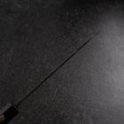Bunka Blue Steel #1 Kurouchi Tsuchime Buffalo Walnut Handle 165mm (6.5”)-[Musashi]-[Japanese-Kitchen-Knives]