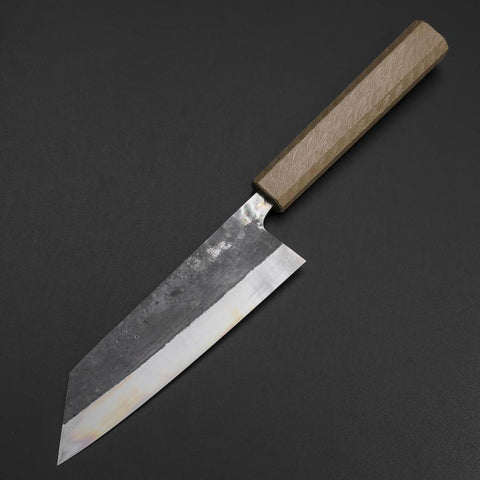 Bunka Blue Steel #1 Kurouchi Mango Urushi Blanco 170mm