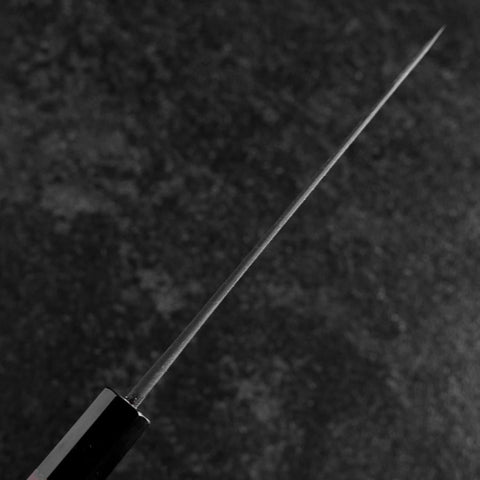 Bunka Blue Super Kurouchi Damascus Buffalo Walnut Handle 165mm (6.5”)-[Musashi]-[Japanese-Kitchen-Knives]