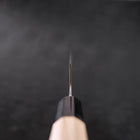 Bunka Blue Steel #1 Kurouchi Stainless Clad Buffalo Magnolia Handle 190mm-[Musashi]-[Japanese-Kitchen-Knives]