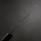 Bunka Blue Steel #2 Kurouchi Buffalo Teak Handle 165mm-[Musashi]-[Japanese-Kitchen-Knives]