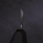 Bunka Blue Steel #2 Kurouchi Chokin Tiger-Bamboo Buffalo Ebony Handle 175mm-[Musashi]-[Japanese-Kitchen-Knives]