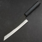 Bunka Blue Steel #2 Kurouchi Dark Blue Urushi Handle 190mm-[Musashi]-[Japanese-Kitchen-Knives]
