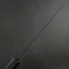 Bunka Blue Steel #2 Kurouchi Dark Blue Urushi Handle 190mm-[Musashi]-[Japanese-Kitchen-Knives]