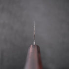 Bunka Blue Steel #2 Kurouchi Ebony Handle 165mm-[Musashi]-[Japanese-Kitchen-Knives]