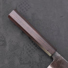 Bunka Blue Steel #2 Kurouchi Ebony Handle 165mm-[Musashi]-[Japanese-Kitchen-Knives]