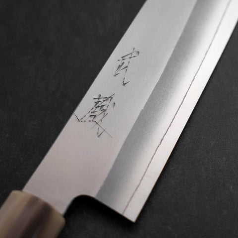 Bunka HAP-40 Polished Double Buffalo Capped Magnolia Handle 165mm-[Musashi]-[Japanese-Kitchen-Knives]
