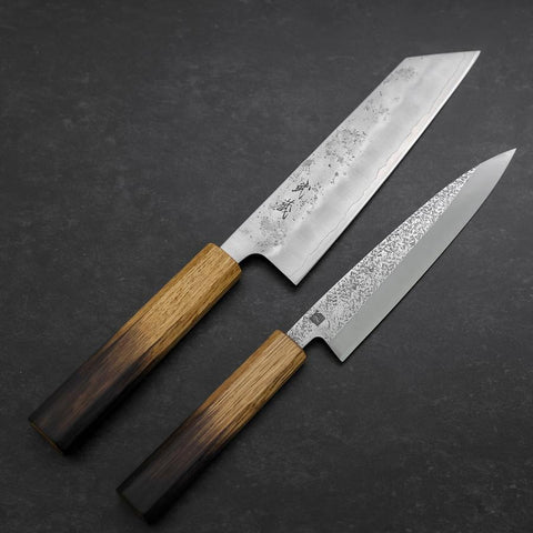 Bunka & Kaisaki Acero Plata #3 VG-10 Nashiji Mango Yaki Urushi Set Sakura