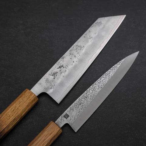 Bunka & Kaisaki Acero Plata #3 VG-10 Nashiji Mango Yaki Urushi Set Sakura