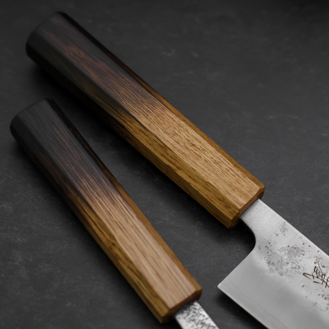 Bunka & Kaisaki Acero Plata #3 VG-10 Nashiji Mango Yaki Urushi Set Sakura