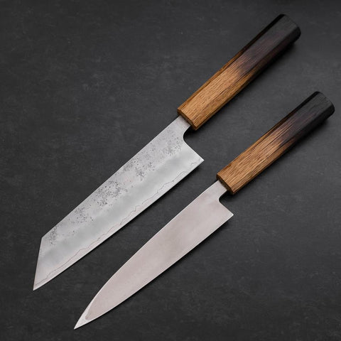 Bunka & Kaisaki Acero Plata #3 VG-10 Nashiji Mango Yaki Urushi Set Sakura