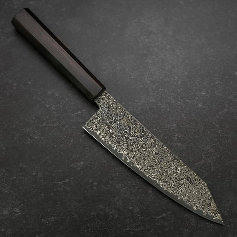 Bunka SG-2 Black Nickel Damascus Ebony Handle 180mm-[Musashi]-[Japanese-Kitchen-Knives]