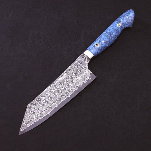 Bunka SG-2 Damasco Mango de Turquesa Azul 170mm