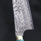 Bunka SG-2 Damascus Turquoise Green Handle 170mm (6.7”)-[Musashi]-[Japanese-Kitchen-Knives]