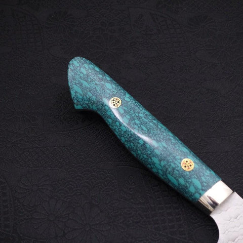 Bunka SG-2 Tsuchime Mango de Turquesa Verde 170mm