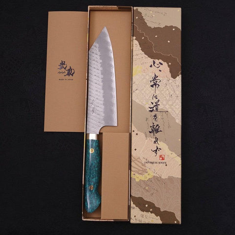 Bunka SG-2 Tsuchime Mango de Turquesa Verde 170mm