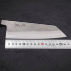 Bunka SKD11 Nashiji Buffalo Ebony Handle 165mm-[Musashi]-[Japanese-Kitchen-Knives]