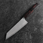 Bunka SLD Black Damascus Ebony Handle 175mm (6.8”)-[Musashi]-[Japanese-Kitchen-Knives]