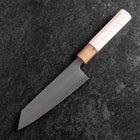 Bunka SLD Mirror Light Pink Buffalo Handle 170mm-[Musashi]-[Japanese-Kitchen-Knives]