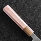 Bunka SLD Mirror Light Pink Buffalo Handle 170mm-[Musashi]-[Japanese-Kitchen-Knives]